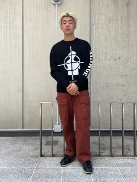 井上真人さん(メンズ・175cm)の秋コーディネート