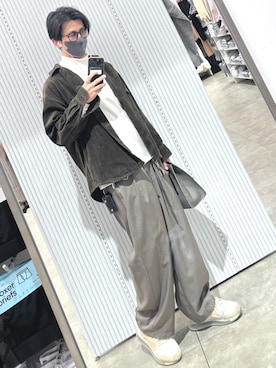 「IL BISONTE（イルビゾンテ）のアイテム」を使った、xi(相互)さん（メンズ・171cm）の春コーディネート