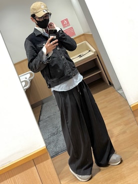 「Ray-Ban（レイバン）のアイテム」を使った、xi(相互)さん（メンズ・171cm）の春コーディネート