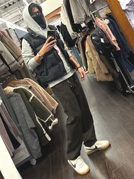 「GAP（ギャップ）のアイテム」を使った、xi(相互)さん（メンズ・171cm）の秋コーディネート