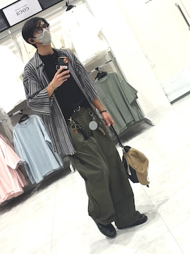「H&M（エイチ・アンド・エム）のアイテム」を使った、xiさん（メンズ・171cm）の秋コーディネート