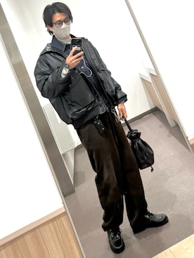 xi(相互)さん（メンズ・171cm）の春コーディネート