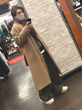 「Ray-Ban（レイバン）のアイテム」を使った、xi(相互)さん（メンズ・171cm）の冬コーディネート