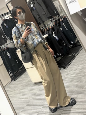 「IL BISONTE（イルビゾンテ）のアイテム」を使った、xiさん（メンズ・171cm）の夏コーディネート