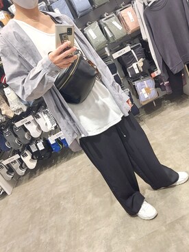 「SPINNS(スピンズ)のアイテム(タンクトップ)」を使った、xi(相互)さん(メンズ・171cm)の夏コーディネート