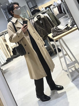 「アイテム（ヘッドフォン/イヤホン）」を使った、xi(相互)さん（メンズ・171cm）の冬コーディネート