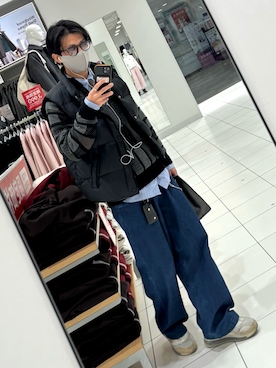 「JUNRED（ジュンレッド）のアイテム」を使った、xi(相互)さん（メンズ・171cm）の冬コーディネート