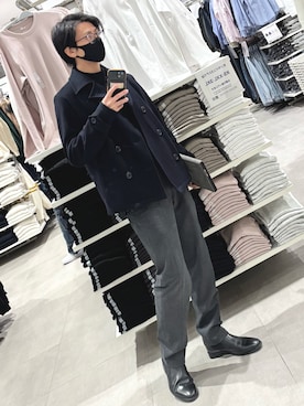 「アイテム（PC・スマホグッズ/家電）」を使った、xi(相互)さん（メンズ・171cm）の冬コーディネート