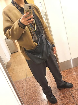 xi(相互)さん（メンズ・171cm）の春コーディネート