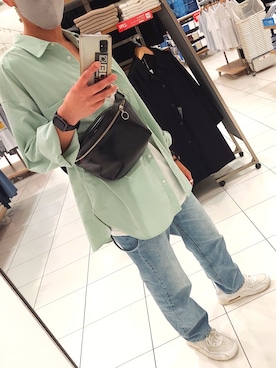 「Lumier（リュミエ）のアイテム」を使った、xi(相互)さん（メンズ・171cm）の夏コーディネート