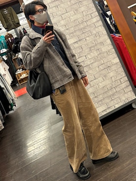 「Ray-Ban（レイバン）のアイテム」を使った、xi(相互)さん（メンズ・171cm）の冬コーディネート