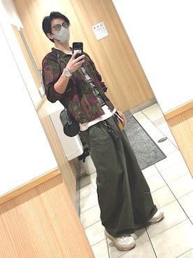「IL BISONTE（イルビゾンテ）のアイテム」を使った、xiさん（メンズ・171cm）の春コーディネート