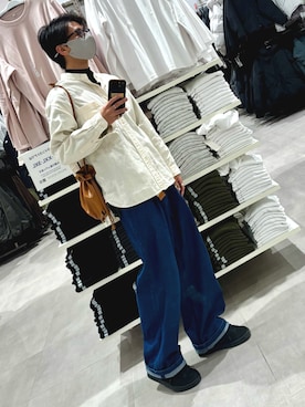 「アイテム（サングラス）」を使った、xi(相互)さん（メンズ・171cm）の秋コーディネート