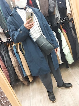 「grn（ジーアールエヌ）のアイテム（ジャケット/アウター）」を使った、xi(相互)さん（メンズ・171cm）の秋コーディネート