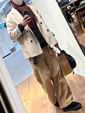 xi(相互)さん(メンズ・171cm)の冬コーディネート