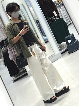 「H&M（エイチ・アンド・エム）のアイテム」を使った、xi(相互)さん（メンズ・171cm）の夏コーディネート