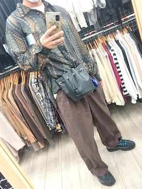 xi(相互)さん（メンズ・171cm）の春コーディネート