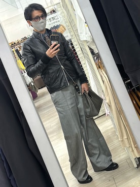 「Ray-Ban（レイバン）のアイテム」を使った、xi(相互)さん（メンズ・171cm）の冬コーディネート