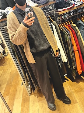 「LEPSIM（レプシィム）のアイテム」を使った、xi(相互)さん（メンズ・171cm）の春コーディネート