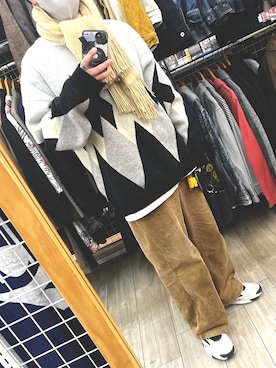 「ALTROSE（アルトローズ）のアイテム」を使った、xi(相互)さん（メンズ・171cm）の冬コーディネート