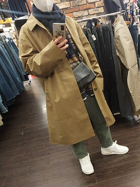 「ＣＡＭＥＬ（キャメル）のアイテム」を使った、xi(相互)さん（メンズ・171cm）の冬コーディネート