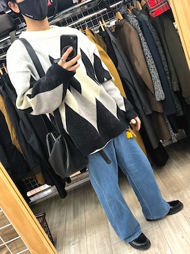 xi(相互)さん（メンズ・171cm）の冬コーディネート