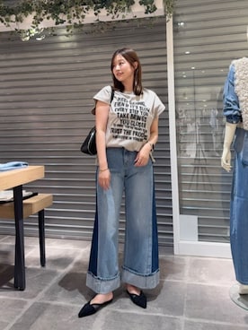 「アイテム（パンプス）」を使った、HAYASHIさん（レディース・162cm）の夏コーディネート
