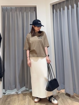 「Gready Brilliant（グレディブリリアン）のアイテム（スニーカー）」を使った、HAYASHIさん（骨格ストレート・レディース・162cm）の夏コーディネート