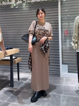 HAYASHIさん（レディース・162cm）の秋コーディネート