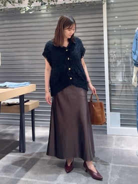 「アイテム（パンプス）」を使った、HAYASHIさん（レディース・162cm）の夏コーディネート