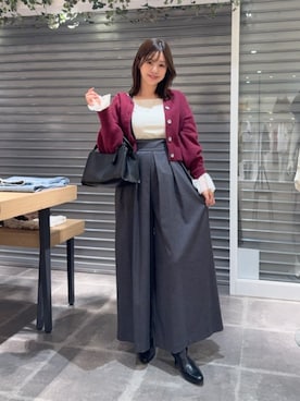 HAYASHIさん（レディース・162cm）の秋コーディネート