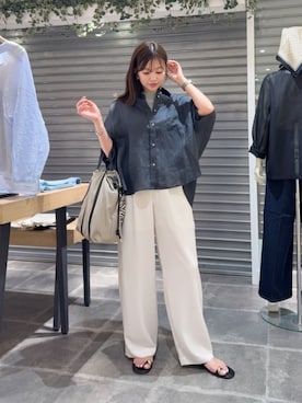 HAYASHIさん（レディース・162cm）の夏コーディネート