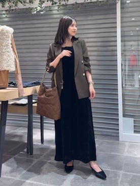 HAYASHIさん(レディース・162cm)の秋コーディネート