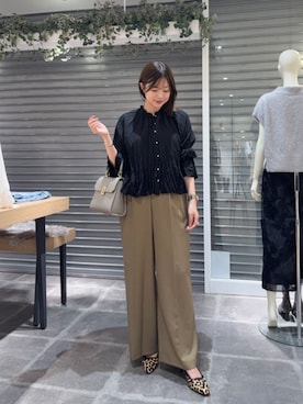 HAYASHIさん（骨格ストレート・レディース・162cm）の秋コーディネート