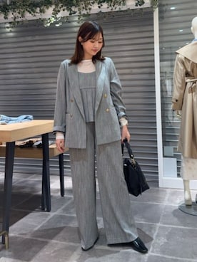 HAYASHIさん（レディース・162cm）の冬コーディネート