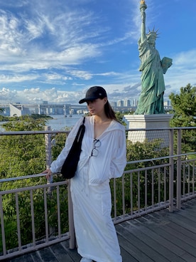 「アイテム（モッズコート）」を使った、katerina0924さん（レディース・154cm）の夏コーディネート