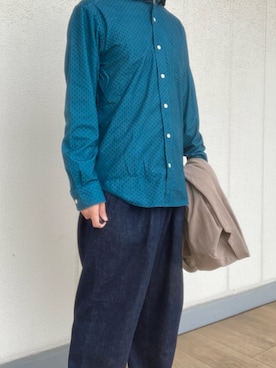 「NOLLEY'S LIGHT（ノーリーズライト）のアイテム」を使った、まつおさん（メンズ・168cm）の冬コーディネート