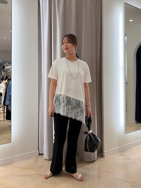ワタナベさん(レディース・159cm)の夏コーディネート