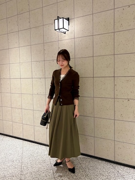 ワタナベさん(レディース・159cm)の秋コーディネート