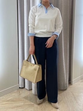 ワタナベさん（レディース・157cm）の春コーディネート