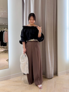 ワタナベさん(レディース・157cm)の春コーディネート