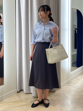 ワタナベさん（レディース・157cm）の夏コーディネート