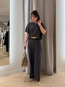ワタナベさん(レディース・157cm)の春コーディネート