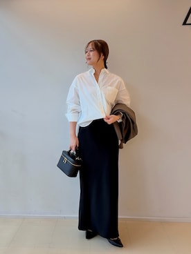 「NOLLEY’S Sophi（ノーリーズソフィ）のアイテム」を使った、ワタナベさん（レディース・159cm）の秋コーディネート