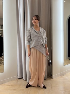ワタナベさん（レディース・159cm）の夏コーディネート