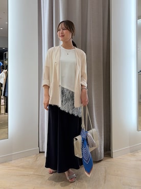 「NOLLEY’S（ノーリーズ）のアイテム」を使った、ワタナベさん（レディース・159cm）の夏コーディネート