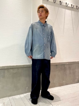 「JOINT WORKS（ジョイントワークス）のアイテム（パンツ）」を使った、KODAIさん（メンズ・174cm）の春コーディネート