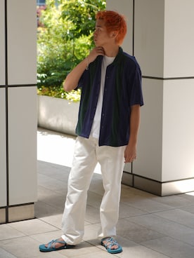 「JOINT WORKS（ジョイントワークス）のアイテム（パンツ）」を使った、KODAIさん（メンズ・174cm）の春コーディネート