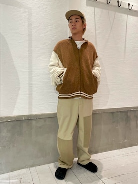 「JOINT WORKS（ジョイントワークス）のアイテム（帽子）」を使った、KODAIさん（メンズ・174cm）の春コーディネート