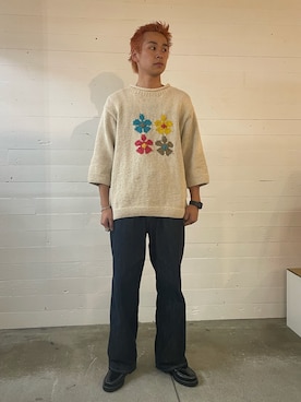「JOINT WORKS（ジョイントワークス）のアイテム（パンツ）」を使った、KODAIさん（メンズ・174cm）の春コーディネート